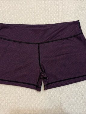 IAB MFG purple gym shorts